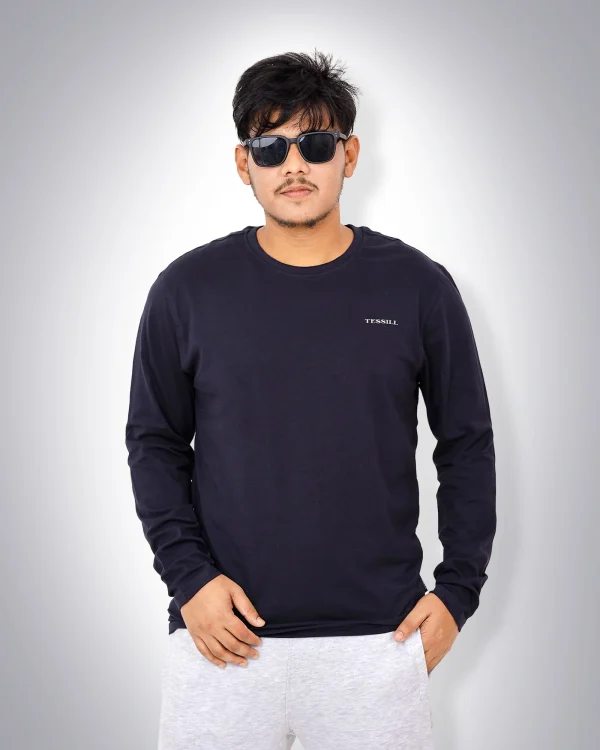 Navy Full Sleeve T-Shirt