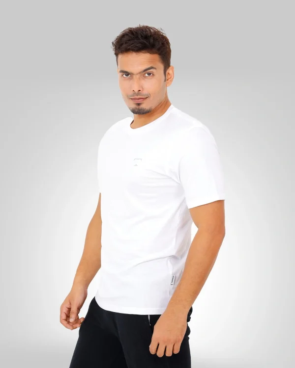 White Cotton T-Shirt