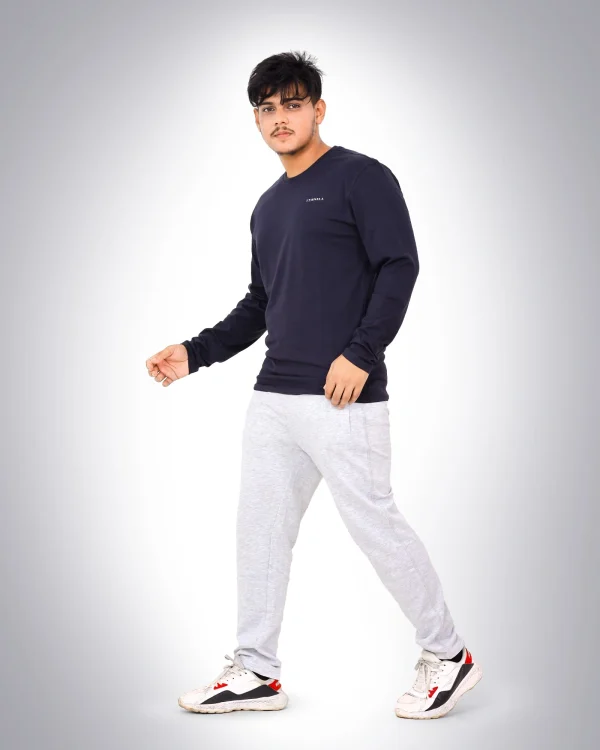 Navy Full Sleeve T-Shirt - Image 3