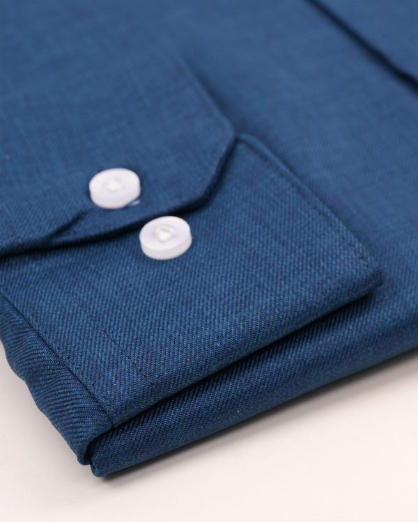 TESSILL Premium Deep Blue Shirt - Image 6