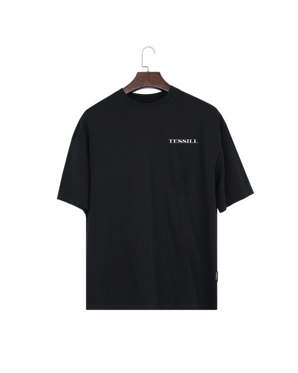 Black Drop Shoulder T-Shirt
