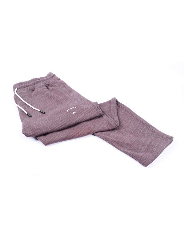 TESSILL Mauve Cotton Terry Premium Joggers | Tessill