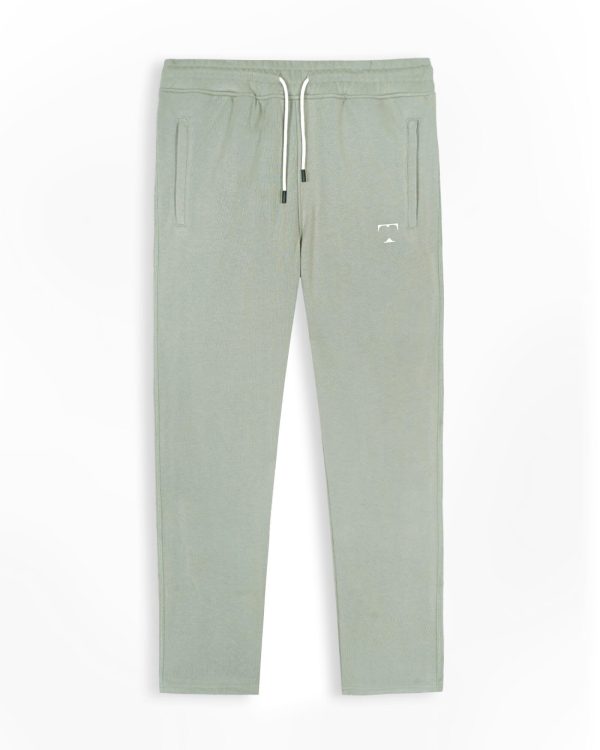 TESSILL Sage Green Cotton Terry Premium Joggers