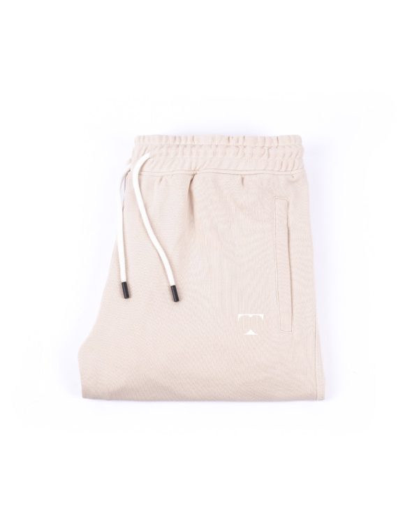 Cream Beige Premium Joggers